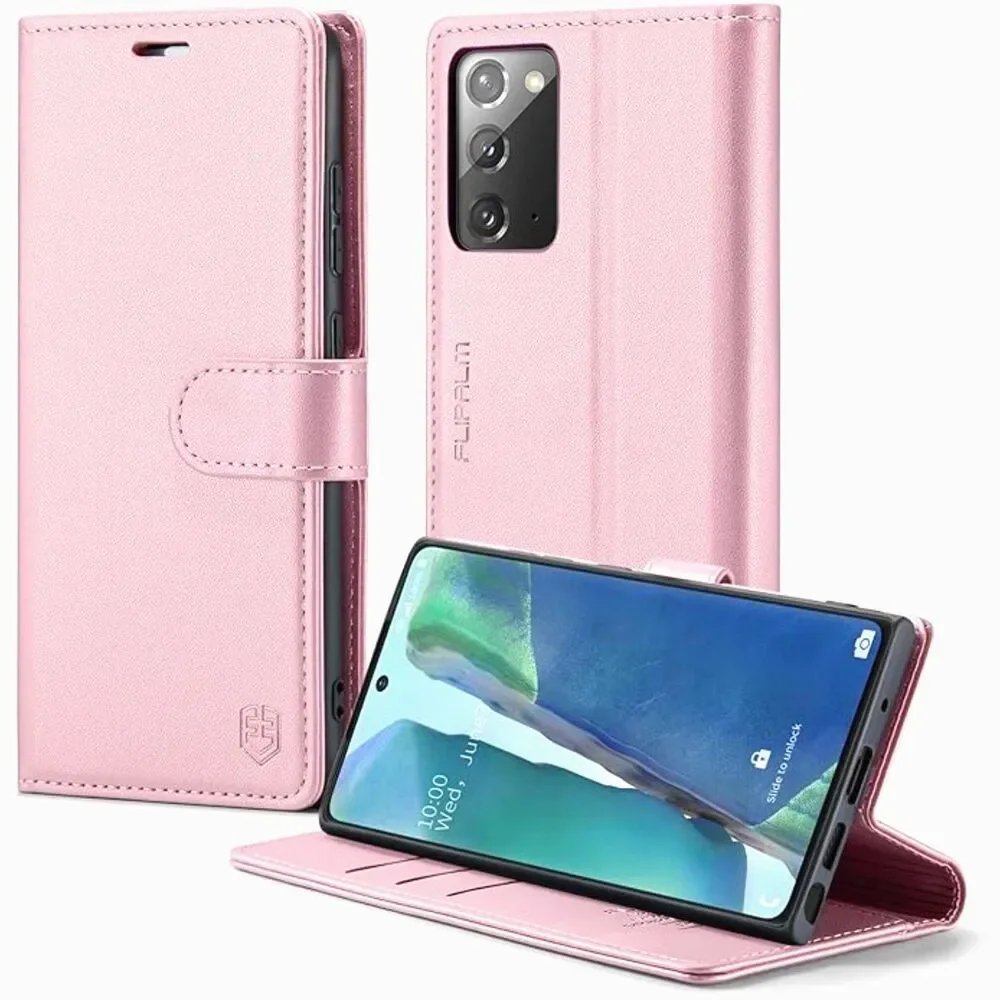 Samsung Galaxy Note 20 5G Wallet Case with RFID Blocking Credit Card Holder